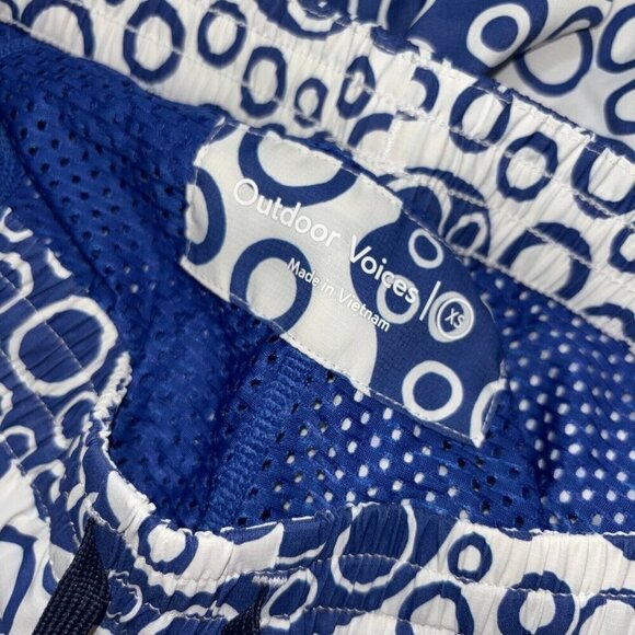 NWT Outdoor Voices Men’s SolarCool 5" Beach Short In Bubbles Size XS - Picture 5 of 7
